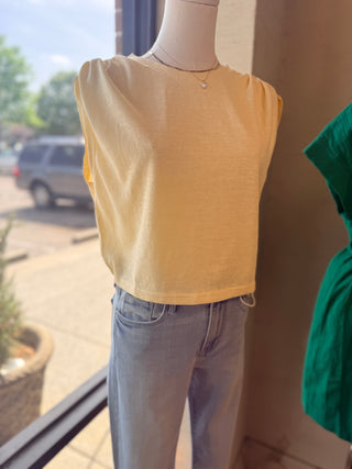 Warmth Gathered Shoulder Top