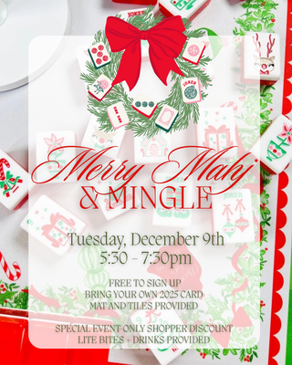 Merry Mahjong & Mingle Open Play