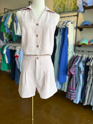 Jackie Suede Vest