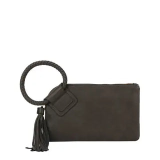 Leather Wristlet Clutch