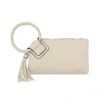 Leather Wristlet Clutch