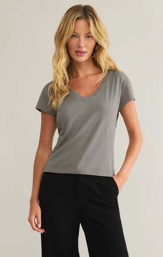 Modern V-Neck Short Sleeve Tee