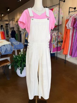 Teacup Barrel Leg Overalls