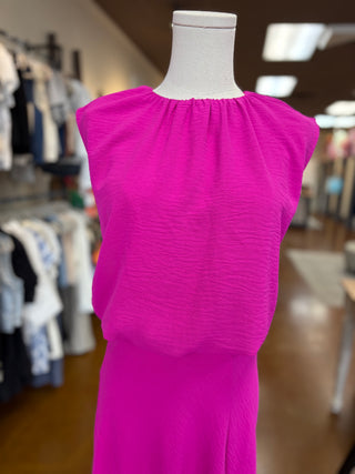 Nicole Bubble Hem Blouse