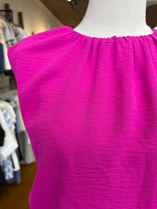 Nicole Bubble Hem Blouse