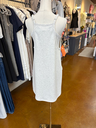Addie Scuba Romper Mini Dress