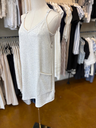 Addie Scuba Romper Mini Dress