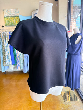 Flared Sleeve Scuba Top
