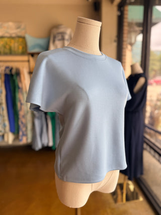 Flared Sleeve Scuba Top