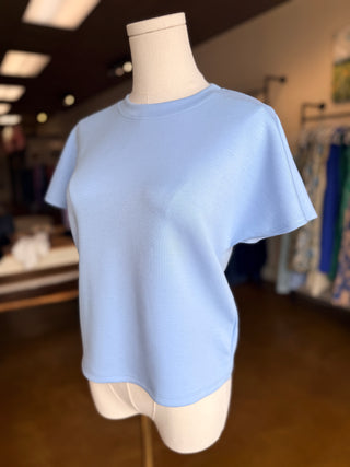 Flared Sleeve Scuba Top