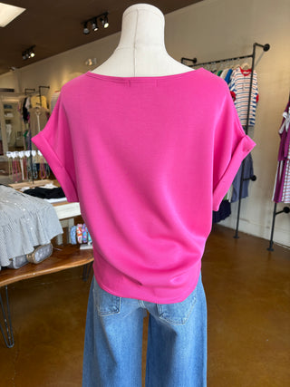 Boat Neck Scuba Top
