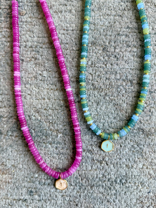 Beaded Charm Necklace