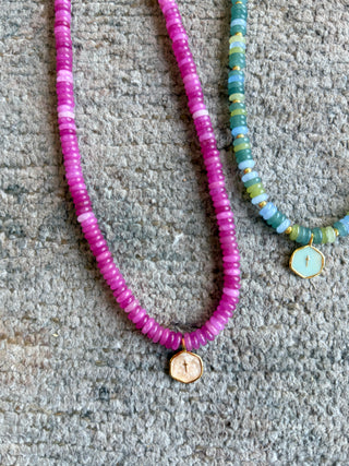 Beaded Charm Necklace