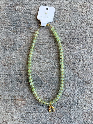 Beaded Charm Necklace