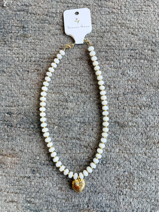 Beaded Charm Necklace