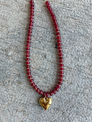 Beaded Charm Necklace