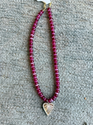 Beaded Charm Necklace