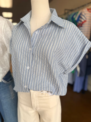 Tracy Button Front Blouse