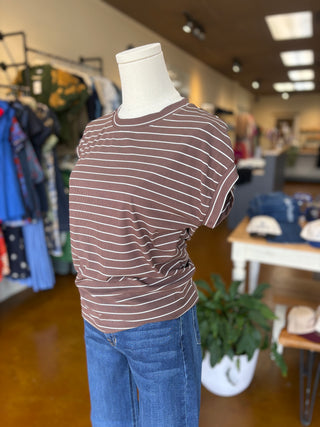 Striped Brown T-Shirt