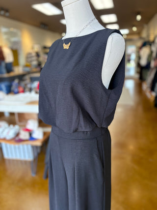 Bubble Hem Cropped Top