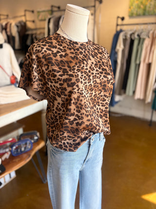 Flared Sleeve Scuba Top