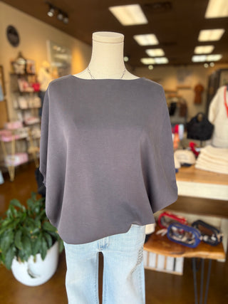 Dolman Sleeve Scuba Top