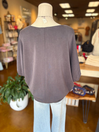 Dolman Sleeve Scuba Top
