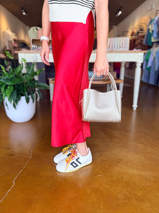 Samantha Satin Skirt
