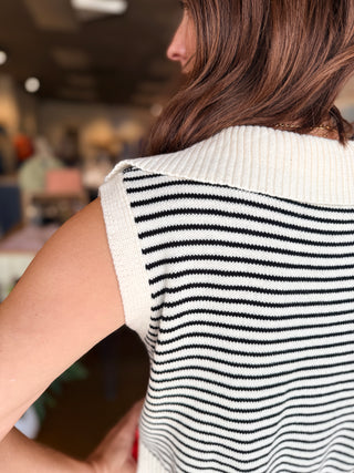 Gilmore Striped Sweater Top