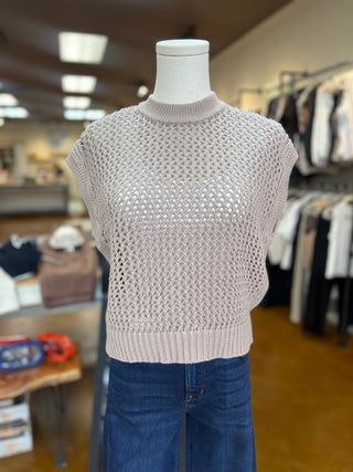 Crochet Knit Top