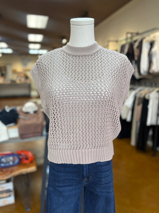 Crochet Knit Top