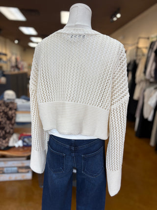 Open Knit Cardigan