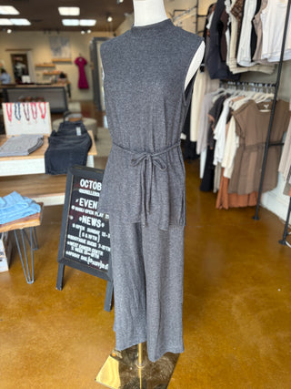 Tie-Waist Top & Pants Set