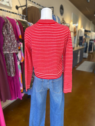 Striped Crewneck Sweater