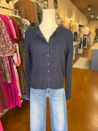 Cable Knit Cardigan