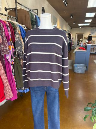 Boxy Striped Sweater
