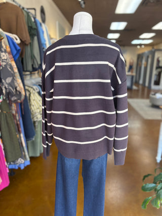 Boxy Striped Sweater