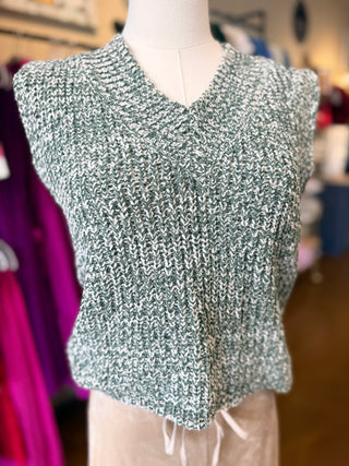 Chenille Sweater Vest