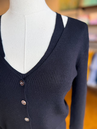 Cami Cardigan Layered Top