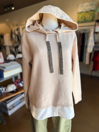 Shayna Faux Layered Pullover