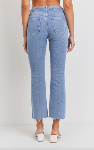 The Vintage Crop Flare Jean