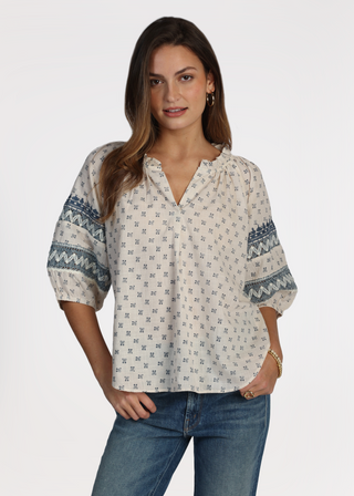 Beau Print Jolie Top