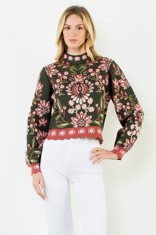 Ivey Mockneck Sweater