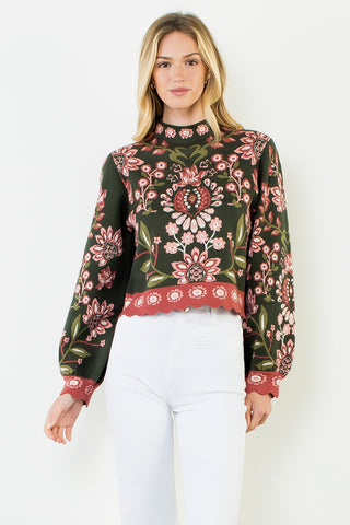 Ivey Mockneck Sweater