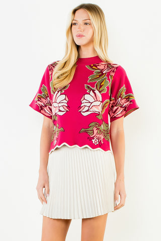 Virgina Floral Sweater