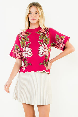Virgina Floral Sweater
