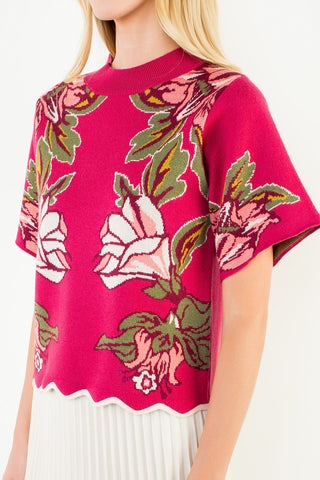 Virgina Floral Sweater