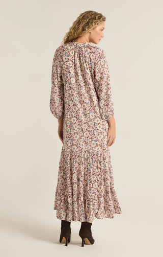 Char La Paz Floral Midi Dress