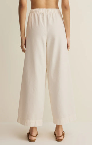 Daycation Twill Wide Leg Utility Pant