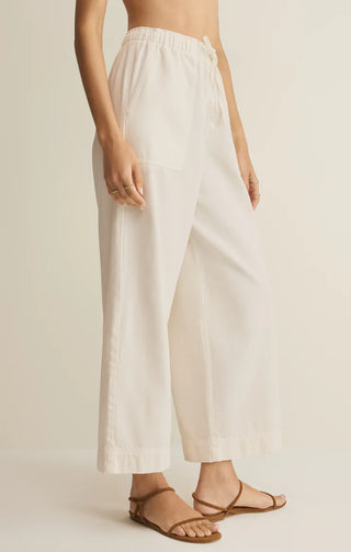 Daycation Twill Wide Leg Utility Pant